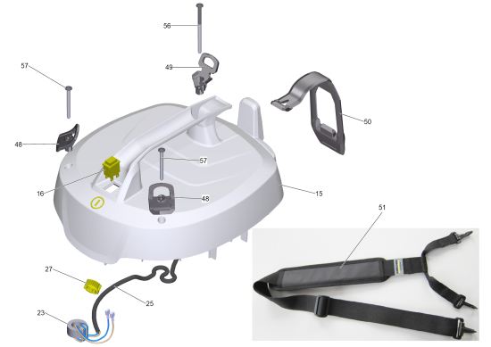 KÄRCHER Professional Ersatzteile Sauger T 8/1 L EU 1.527-980.0 T 8/1 L *EU