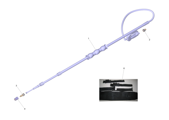 KÄRCHER Professional Ersatzteile Hochdruckreiniger Kaltwasser Teleskopstrahlrohr 4.112-037.0 ETL Teleskopstrahlrohr