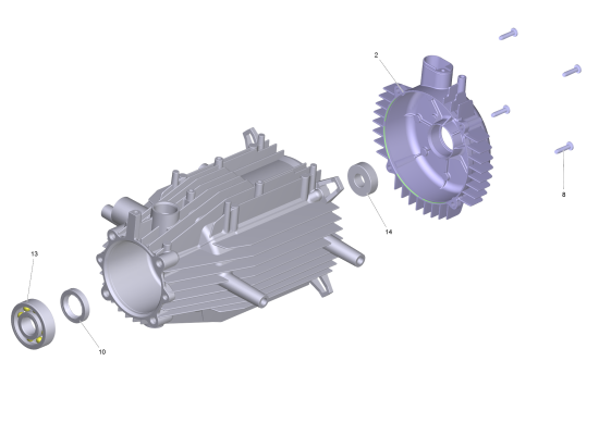 KÄRCHER Professional Ersatzteile Hochdruckreiniger Kaltwasser HD 5/14 C       EU 1.514-112.0 Motor kpl.