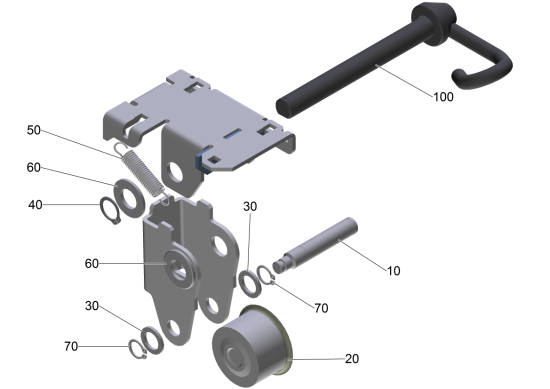 KÄRCHER Professional Ersatzteile Bodenreiniger BD 50/50C BpPack 80Ah + 850 straight 1.127-049.0 Rolle kpl.