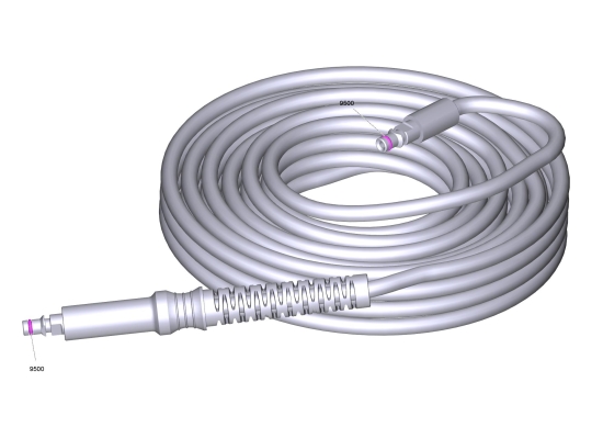 KÄRCHER Ersatzteile Hochdruckreiniger K 3 Premium Power Control *EU 1.602-750.0-A HD-Schlauch 13,5MPa/8 40°C QCS B