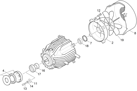 KÄRCHER Professional Ersatzteile Hochdruckreiniger Kaltwasser HD 600          EU 1.284-101.0 Motor kpl. nur fuer Ersatz