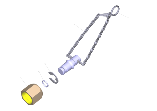KÄRCHER Professional Ersatzteile Hochdruckreiniger Heisswasser HDS 2000 SUPER EU-I 1.071-934.0 Mutter Verschluss TR