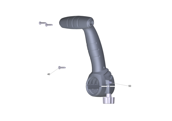 KÄRCHER Professional Ersatzteile Hochdruckreiniger Kaltwasser HD 900 MX 1.524-993.0 Handgriff Strahlrohr komplett