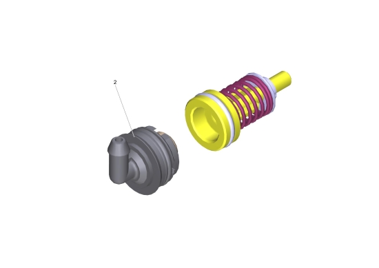 KÄRCHER Ersatzteile Hochdruckreiniger ETL K3 Car & Home*EU (5.972-722.0) 1.601-819.0-AA Steuerkolben Nippel Chemie cpl. spare part