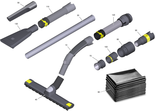 KÄRCHER Professional Ersatzteile Sauger NT 30/1 Tact Te L EU 1.148-211.0 Zubehoer