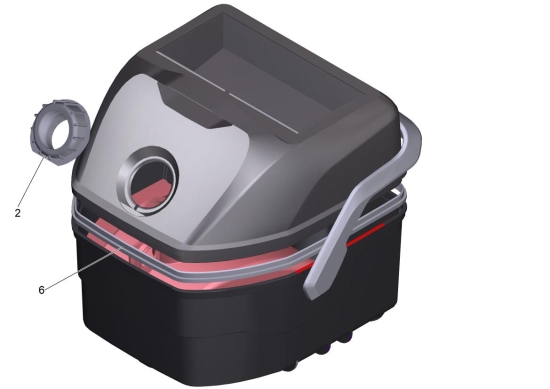KÄRCHER Ersatzteile Trockensauger DS 6 Premium (white)*EU 1.195-240.0 Wasserfilter kpl. fuer Ersatz
