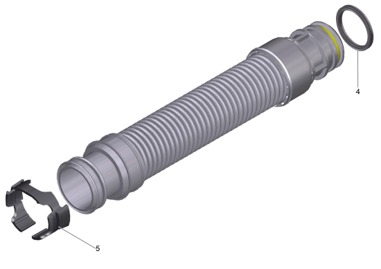 KÄRCHER Professional Ersatzteile Sauger T 12/1 eco!efficiency EU 1.355-135.0 Saugschlauch T DN35 2m