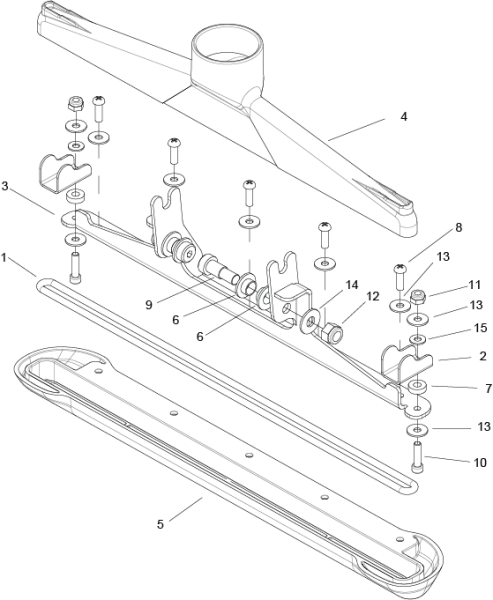 KÄRCHER Professional Ersatzteile Bodenreiniger CHARIOT iEXTRACT 26 DUO OFF AISLE 1.006-178.0 VACUUM SHOE