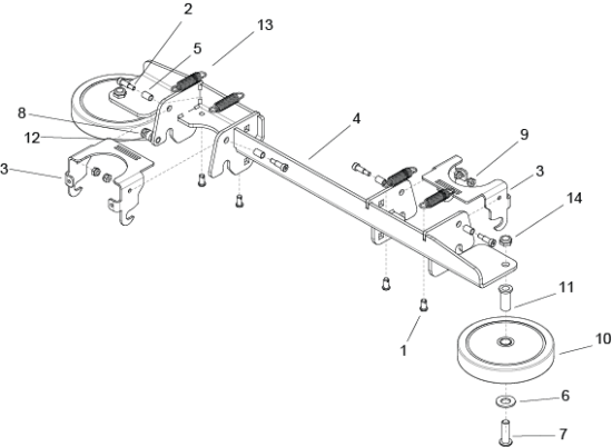 KÄRCHER Professional Ersatzteile Bodenreiniger CHARIOT iEXTRACT 26 DUO OFF AISLE 1.006-178.0 VACUUM SHOE MOUNTING