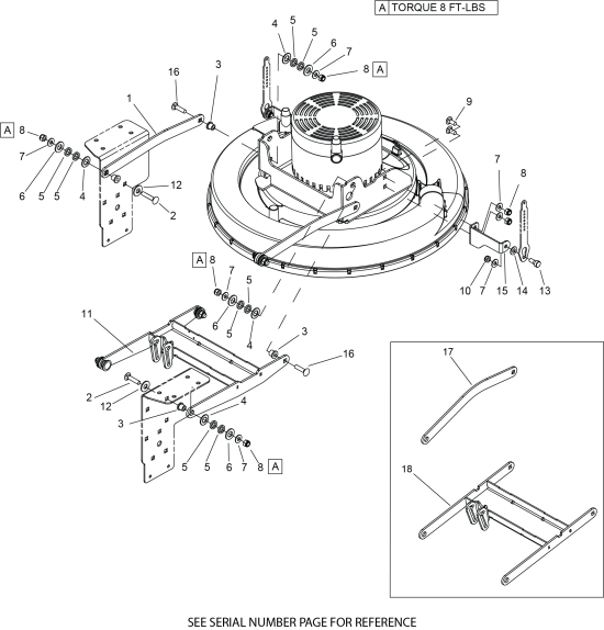 KÄRCHER Professional Ersatzteile Bodenreiniger CHARIOT iGLOSS 20 LB 1.002-033.0 BURNISHING DECK MOUNTING