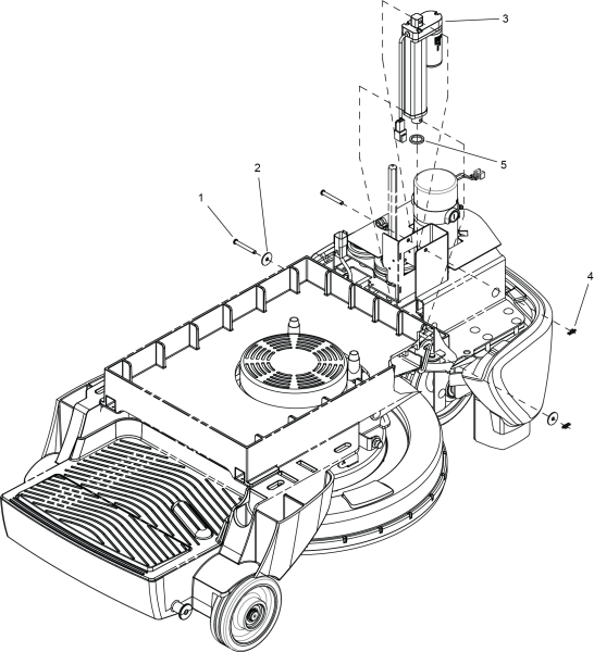 KÄRCHER Professional Ersatzteile Bodenreiniger CHARIOT iGLOSS 20 LB 1.002-036.0 BURNISHING DECK LIFT
