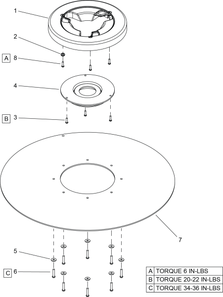 KÄRCHER Professional Ersatzteile Bodenreiniger CHARIOT iGLOSS 20 LB 1.002-035.0 BURNISHING DECK - PAD DRIVER