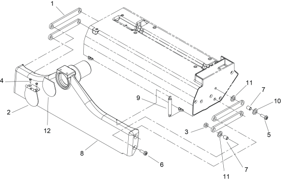 KÄRCHER Professional Ersatzteile Bodenreiniger NLA 230V CLIPPER 12 1.008-026.0 VACUUM SHOE