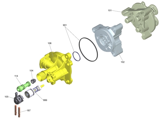 KÄRCHER Ersatzteile Hochdruckreiniger K 7 WCM Premium *EU 1.317-420.0-A Pumpe kpl.