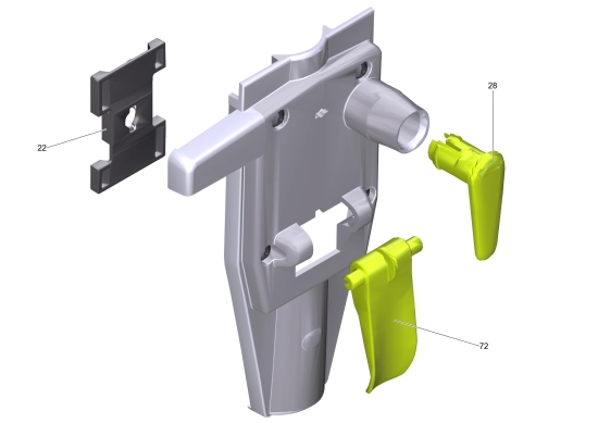KÄRCHER Ersatzteile Trockensauger CV 30/1 *EU 1.023-980.0 Abdeckung kpl. nur fuer Ersatz