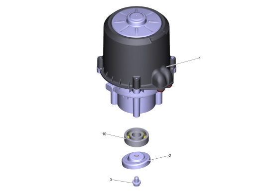 KÄRCHER Ersatzteile Hochdruckreiniger K 3.550 *EU 1.180-130.0-A Motor Ersatz