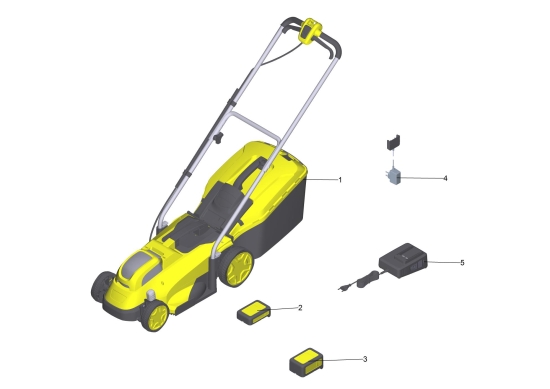 KÄRCHER Ersatzteile Rasenmäher LMO 18-33 Battery *INT 1.444-400.0 LMO 18-33 Battery *INT