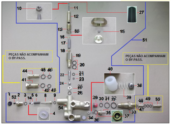 KÄRCHER Professional Ersatzteile Hochdruckreiniger Kaltwasser HD 12/15 MAXI 1.944-977.0 Controller Ventil