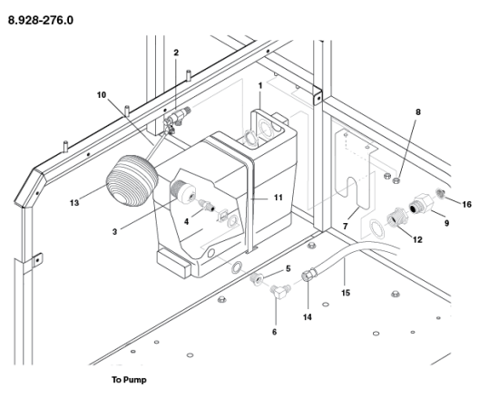 KÄRCHER Professional Ersatzteile Hochdruckreiniger Heisswasser SSG-503537E KARCHER 20HP 1.110-582.0 FLOAT TANK