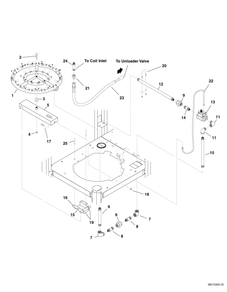 KÄRCHER Professional Ersatzteile Hochdruckreiniger Heisswasser HDS 4.0/22 Ea ST NG 220V 1ph 1.109-722.0 Burner