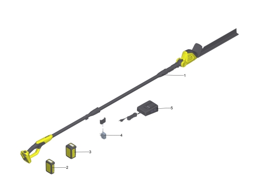 KÄRCHER Ersatzteile Teleskopheckenschere PHG 18-45 Battery *INT 1.444-210.0 PHG 18-45 Battery *INT