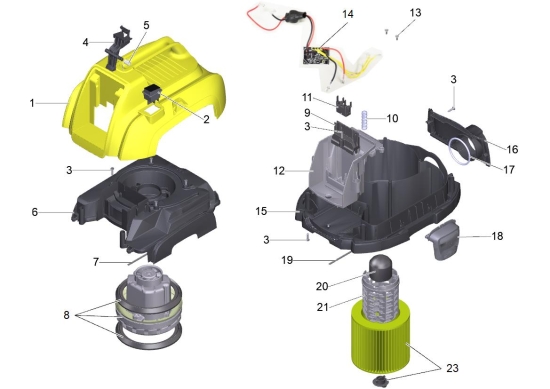 KÄRCHER Ersatzteile Nasstrockensauger WD 1 Compact Battery Set *EU-II 1.198-301.0 WD 1 Compact Battery Set *EU-II