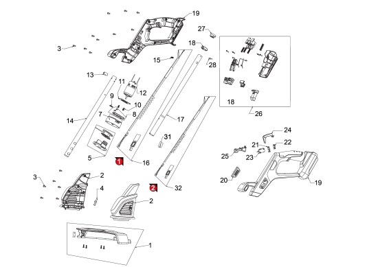 KÄRCHER Ersatzteile Rasentrimmer LTR 18-25 Battery Set *EU 1.444-301.0 LTR Battery 18-25*INT