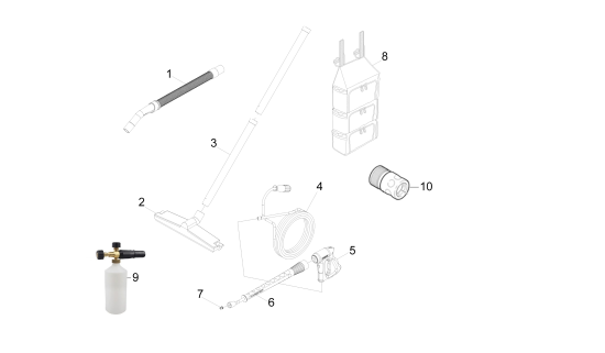 KÄRCHER Professional Ersatzteile Bodenreiniger AP 100/50 M Zubehoer 9.398-610.0