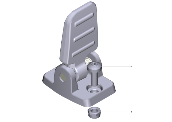 KÄRCHER Professional Ersatzteile Sauger NT 75/2 Tact² Me Tc EU 1.667-233.0 Verriegelung kpl.