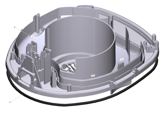 KÄRCHER Professional Ersatzteile Sauger TSS 12 COMPACT EU 1.355-154.0 Gehaeuse kpl.