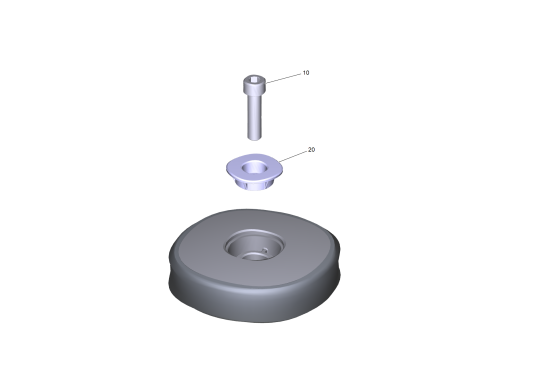 KÄRCHER Professional Ersatzteile Bodenreiniger B 150 R Bp Pack Dose+240AhGel+D90 1.246-034.0 Abweisrolle kpl.