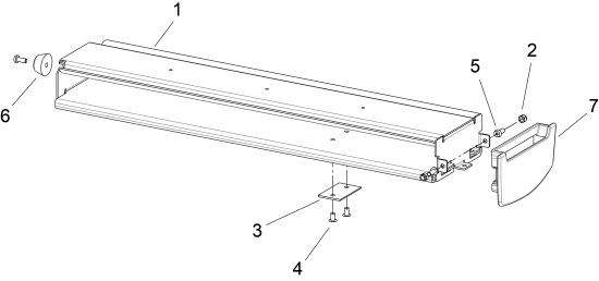 KÄRCHER Professional Ersatzteile Bodenreiniger BRS 43/500C   EU 1.006-671.0 Rahmen komplett