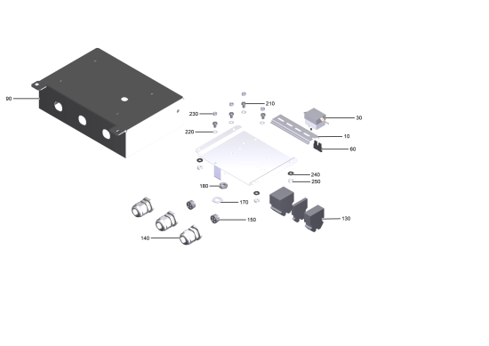 KÄRCHER Professional Ersatzteile Hochdruckreiniger Heisswasser HDS 8/20 G EU 1.210-920.0 E-Kasten Station HDS G