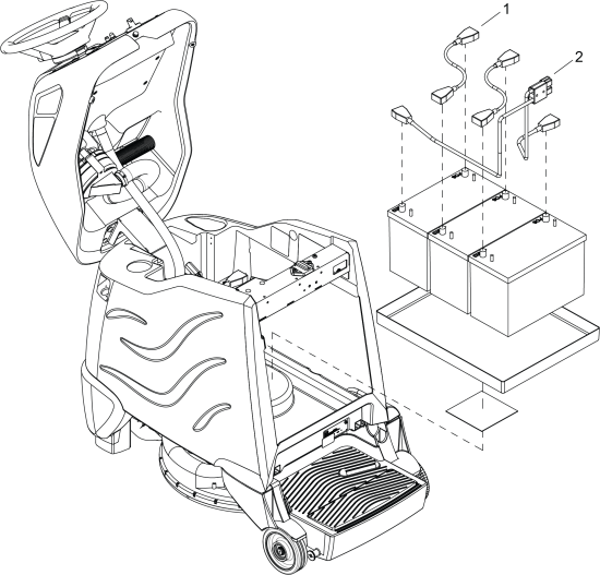 KÄRCHER Professional Ersatzteile Bodenreiniger PROD ASSEMBLY MACHINES 1.008-092.0 GRP, PACKAGING ASM, iGLOSS 20