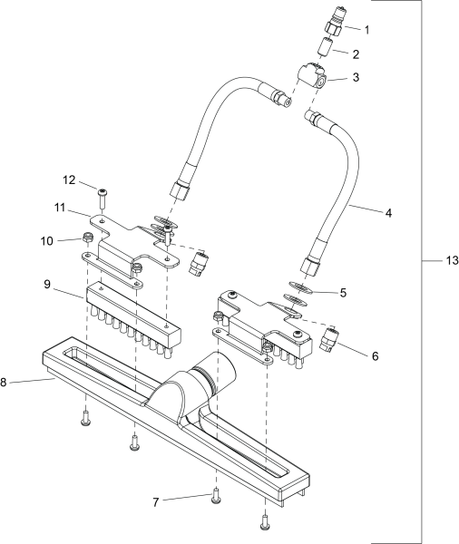 KÄRCHER Professional Ersatzteile Bodenreiniger AP 100/50 M-CA Tools - Grout Cleaner - Option 1.007-080.0