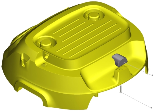 KÄRCHER Ersatzteile Nasstrockensauger WD 3 V-17/4/35 + Nozzles(YYY) *EU 1.628-124.0 Haube kpl. fuer Ersatz WD 3 -Y