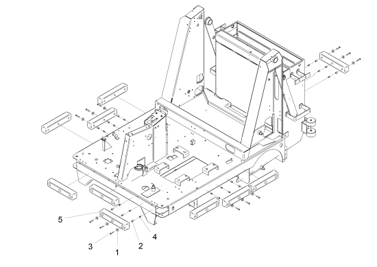 KÄRCHER Professional Ersatzteile Bodenreiniger B 300 R I 1.480-235.2 ABS Rammschutz umlaufend