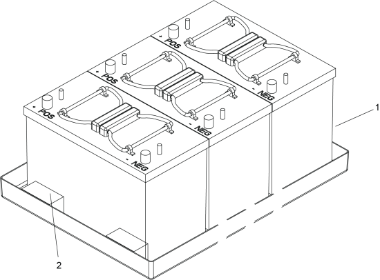 KÄRCHER Professional Ersatzteile Bodenreiniger PROD ASSEMBLY MACHINES 1.008-095.0 BATTERY