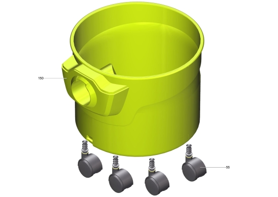 KÄRCHER Ersatzteile Nasstrockensauger KWD 2 V-17/6/18 (BYY) *EU 1.628-429.0 KWD 2 V-17/6/18 (BYY) *EU