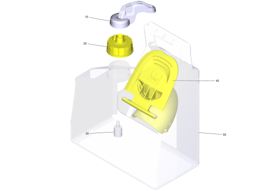 KÄRCHER Professional Ersatzteile Bodenreiniger KIRA B 50 1.533-001.0 RM Dose