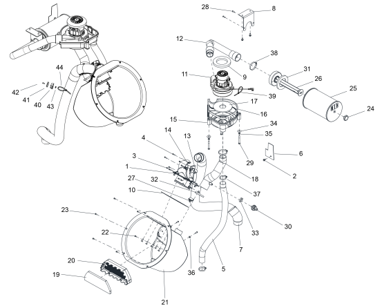KÄRCHER Professional Ersatzteile Sauger CHARIOT 4 CV 60/1 LI 1.012-103.0 VACUUM
