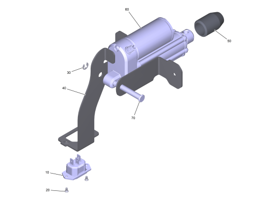 KÄRCHER Professional Ersatzteile Bodenreiniger KIRA B 50 1.533-001.0 Hubmotor kpl.