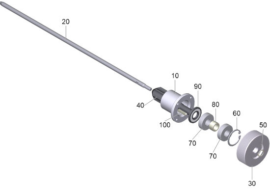 KÄRCHER Professional Ersatzteile Bodenreiniger B 260 RI Configuration 1.480-250.2 Lagerung Buerste kpl.