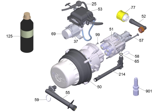 KÄRCHER Ersatzteile Hochdruckreiniger K 7 WCM Premium *EU 1.317-420.0-A Pumpensatz kpl. KP-7/0-Al *EU