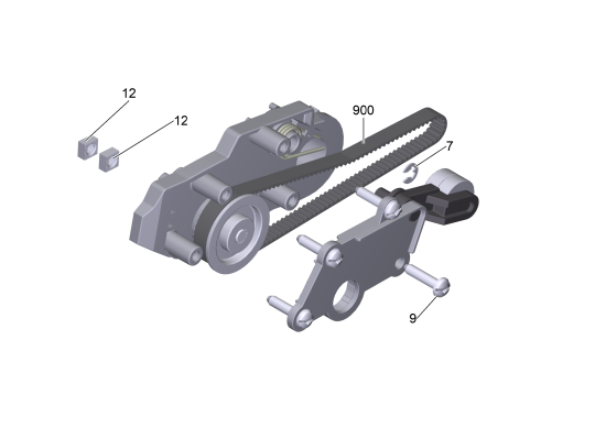 KÄRCHER Professional Ersatzteile Sauger CV 30/2 Bp Pack EU 1.023-201.0 Antrieb Zahnrad kpl.
