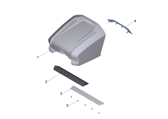 KÄRCHER Professional Ersatzteile Kehrmaschinen KM 70/15 C 2SB Kehrbehaelter kpl. 1.517-154.0
