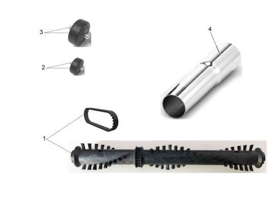 KÄRCHER Professional Ersatzteile Sauger T 201 -MIT ZUBEHOER 1.889-121.0 Bodenduese TURBO DN 35/32
