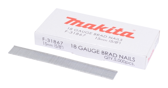 Makita Zubehör Stauchkopfnagel 15mm 18Ga