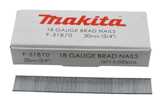 Makita Zubehör Stauchkopfnagel 20mm 18Ga